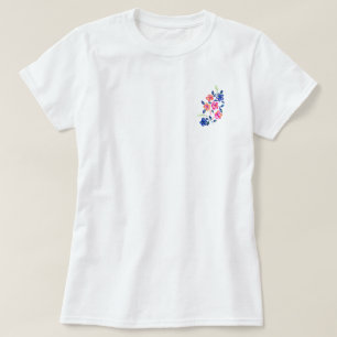 blomsterträdgård t shirt