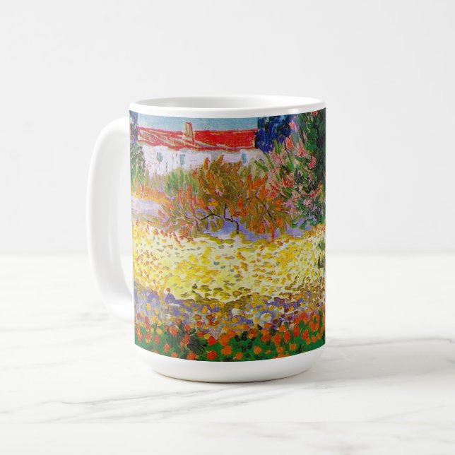 Blomsterträdgård, Van Gogh Kaffemugg (Framsida vänster)
