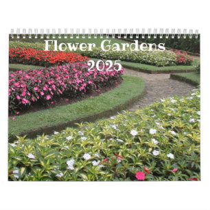 Blomsterträdgårdar 2025 - kalender