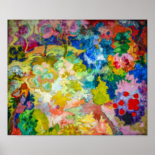 Blomsterträdgården Carl Lohse Poster