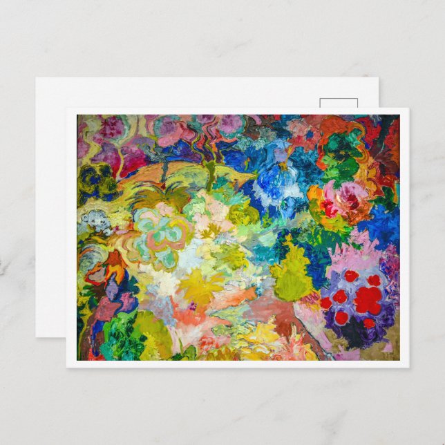 Blomsterträdgården | Carl Lohse | Vykort (Fram/baksida)