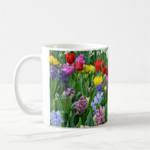 Blomsterträdgården Färgfull vår Kaffemugg