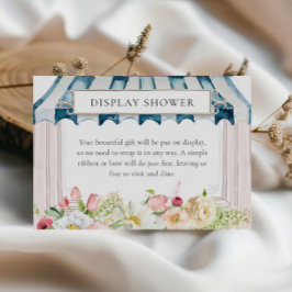 Blomsterträdgårdens Visning Shower Tilläggskort
