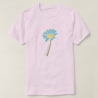 Blomstertröja – Blå Färger T Shirt