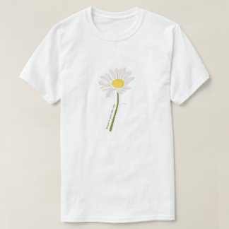 Blomstertröja – Vita Färger T Shirt