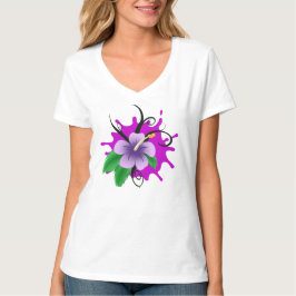 Blomstervattenstänk t shirt