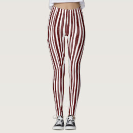 Blomstervita, vita, lodrät leggings