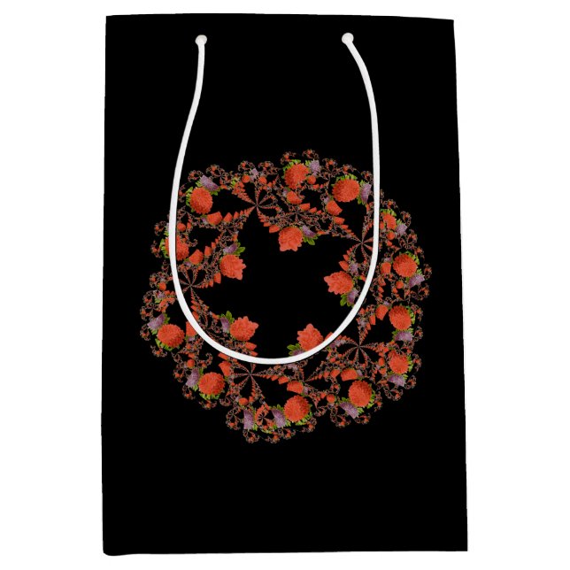 Blomstjärnig rödsvart lila (Framsidan)