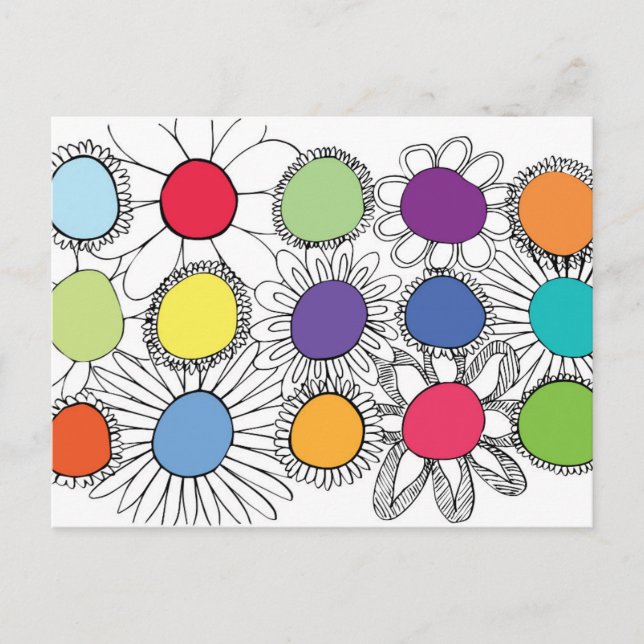 Blomstolpe Vykort (Framsida)