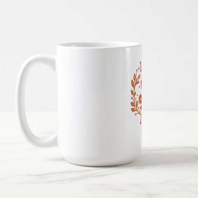 Blomstra ändå kaffemugg (Vänster)