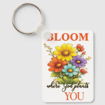 Blomstra där Gud planterar dig kudde
