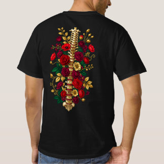 Blomstra Genom Smärtans Ros Tornografisk Konst T Shirt