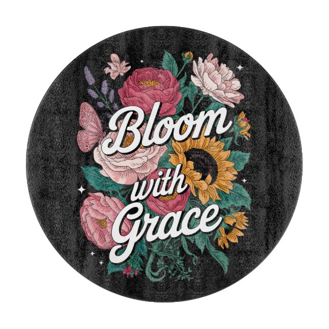 Blomstra med grace  (Framsidan)