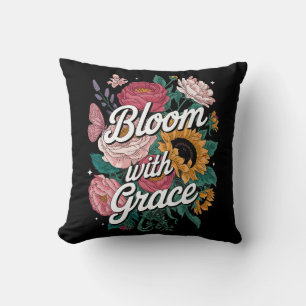 Blomstra med grace kudde