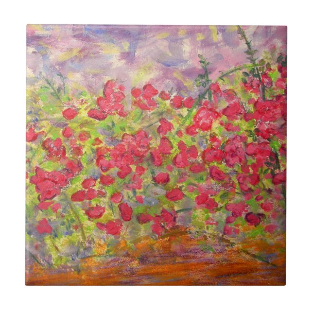 blomstra ro art kakelplatta (Framsidan)