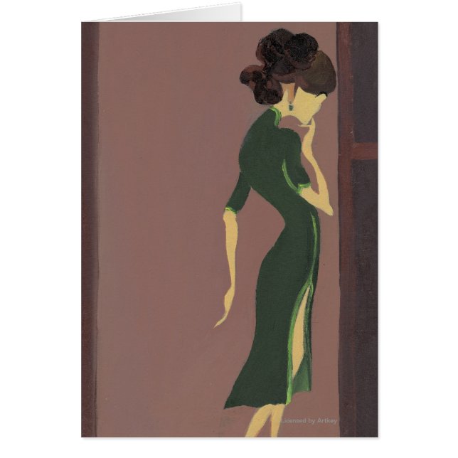 Blomstra ungdommen No.7 Hälsningskort (Framsidan)