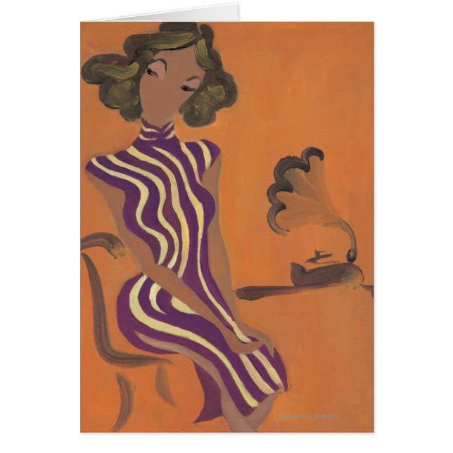 Blomstra ungdommen No.8 Hälsningskort (Framsidan)