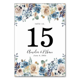 Blomstrande Skönhet | Bröllop Bordsnummer