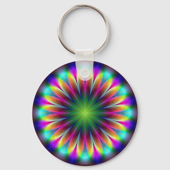 Blomström 2-nyckelkedja nyckelring (Framsida)