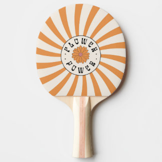 Blomström med Psychedelic Orange Rays Pingisracket