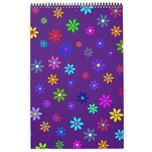 Blomströmshämmare - färgad mönster 1 kalender
