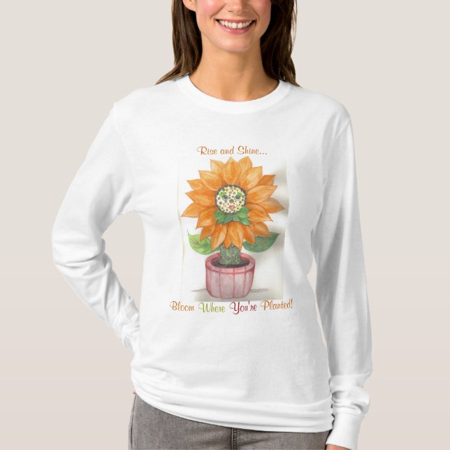 BlomT-tröja T-shirt (Framsida)