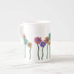 BlomTeakopp Benporslin Mugg