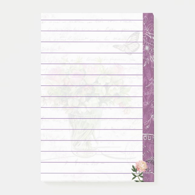 Blomvas Post-it Block (Framsida)