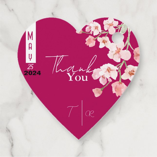 Blomvingivinn Gåvor Etiketter (Baksida)