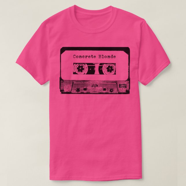 Blonband med betongband t shirt (Design framsida)