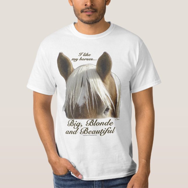 Blond belgare tee shirt (Framsida)