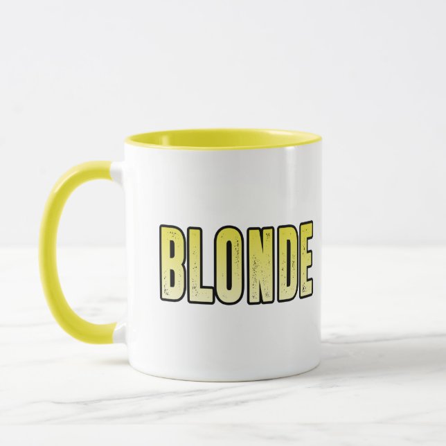 Blond, blond älskare mugg (Vänster)
