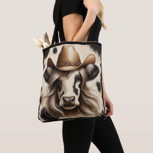 Blond country cowgirl rolig tygkasse