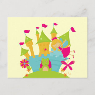 Blond Fairy Princess Vykort