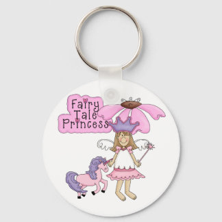 Blond Fairy Tale Princess Nyckelring