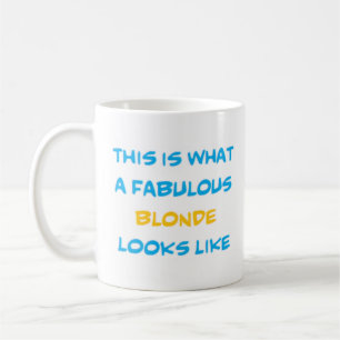 blond, fantastisk kaffemugg