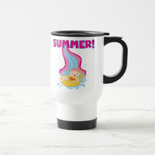 Blond flickasommar resemugg (Höger)