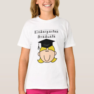 Blond Girl Kindergarten Student Tee