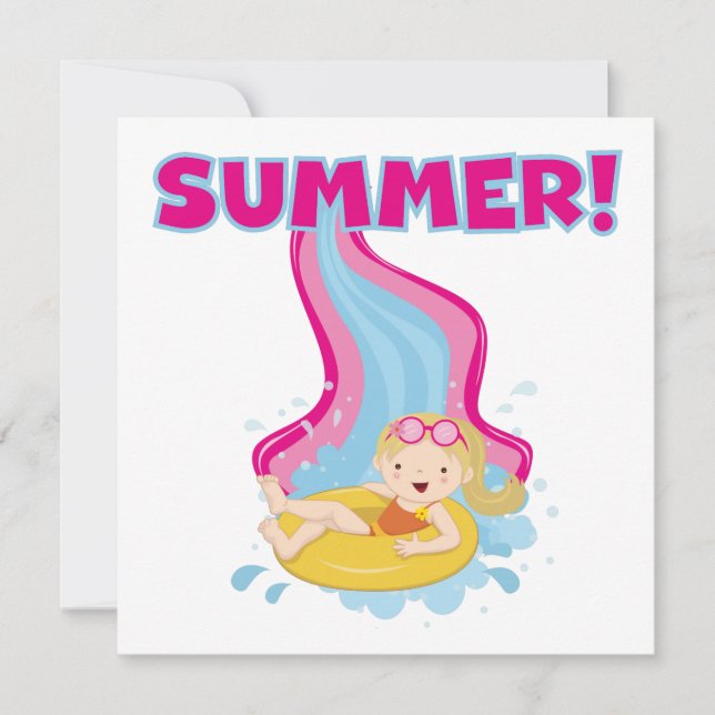 Blond Girl Summer (Framsida)