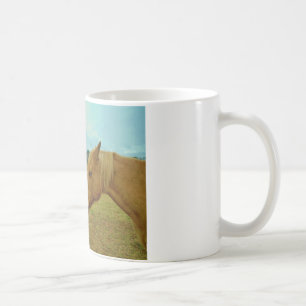 Blond Gult häst & Påskhare Kaffemugg