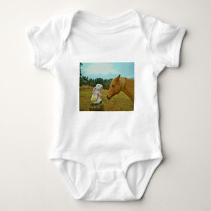Blond Gult häst & Påskhare T Shirt