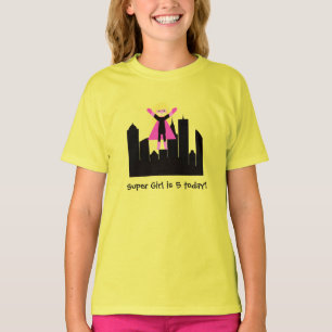 Blond Hair Girl Toppen Hero T-shirt