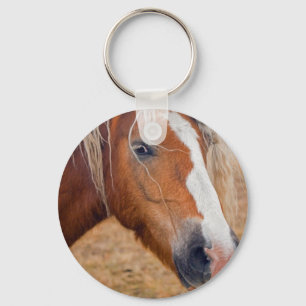 Blond Horse Nyckelring