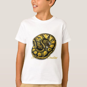 Blond pastellfärgad bollpytonorm tee shirt