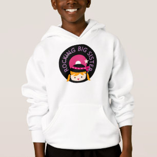 Blond Rocking Big Sister T-shirt