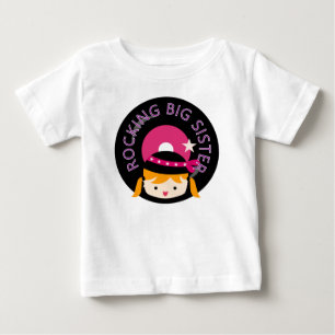 Blond Rocking Big Sister Tee