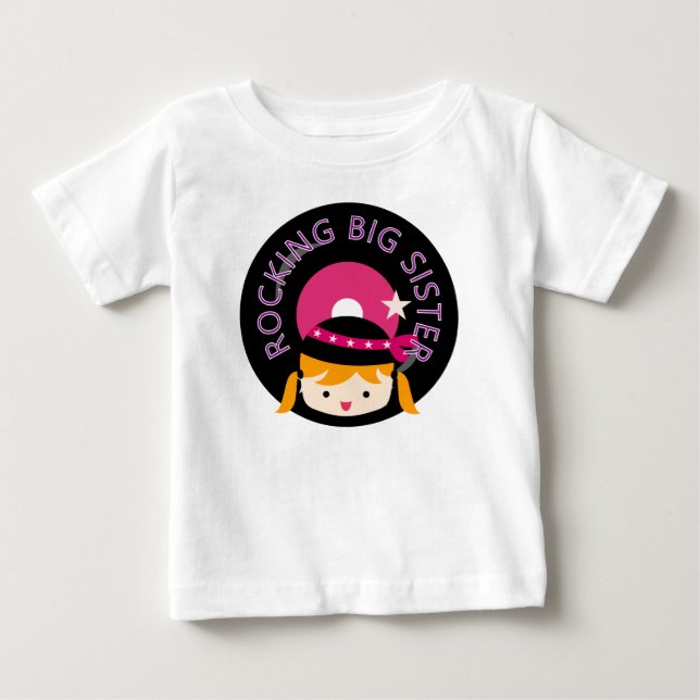 Blond Rocking Big Sister Tee (Framsida)