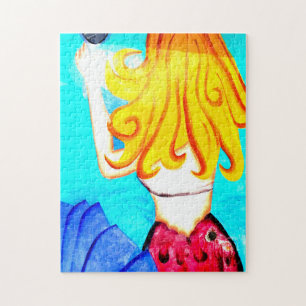 blond sjöjungfru pussel