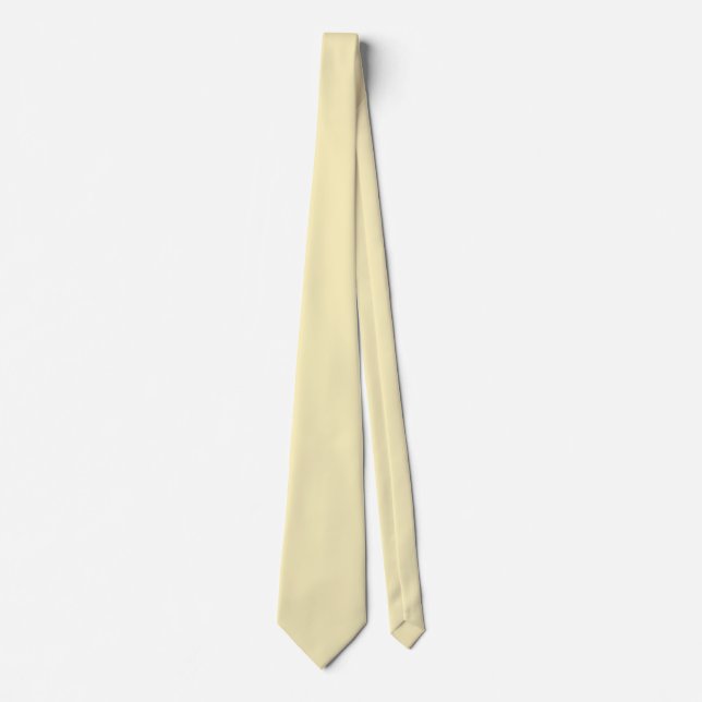 Blond Solid Färg Slips (Framsida)