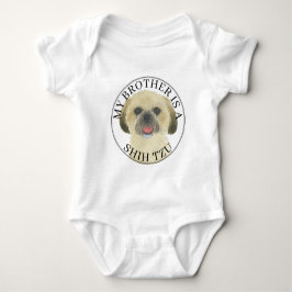 Blond Tan Guld Shih Tzu Bror T Shirt